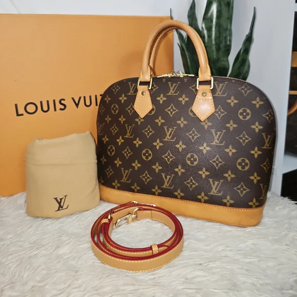🔥Authentic 🔥 Louis Vuitton Alma Pm - Picture 16 of 16